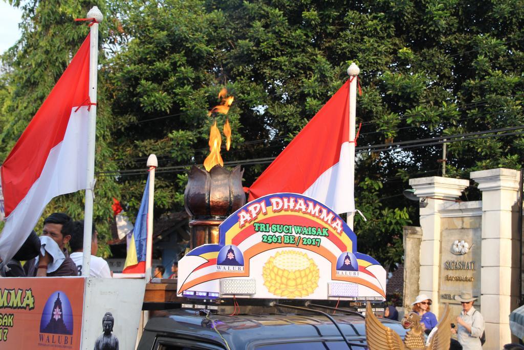 Sarasvati Borobudur Magelang Exterior foto